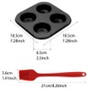XUELIYUN Yorkshire Pudding Tray Twin Pack Muffin Tin Cookware 4