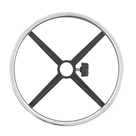 Metal Chrome Foot Rest Foot Ring 16 inches Diameter for Drafting Chair Office Stool
