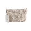 Spa Moments Quilted C-Neck Wrap/Oatmeal