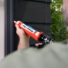 Red Devil 084660 Window & Door Siliconized Acrylic Caulk, Black,
