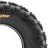 SunF 22x7-11 22x7x11 Sport Race ATV UTV Knobby Tire 6