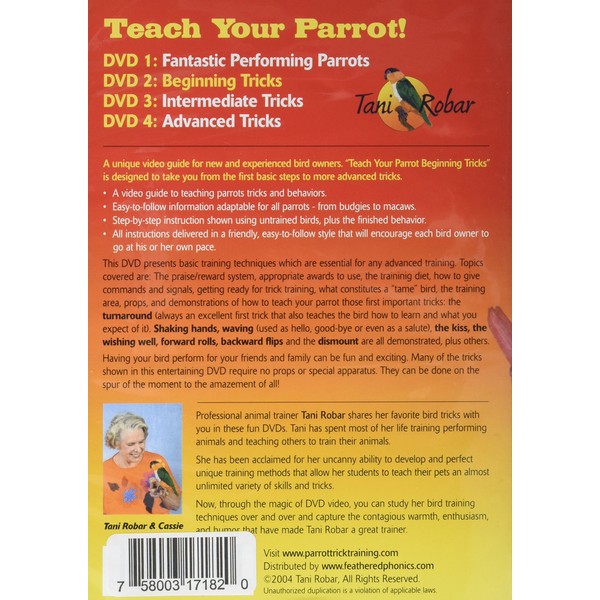 Teach Your Parrot Beginning Tricks, Disk 2