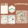 4 Sets DIY 3D House Stickers,Make Your Own Warm Home,Fun
