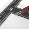 Mr. Pen - T Square, T Ruler, 12 inch Metal