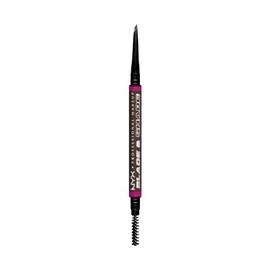 NYX Professional Makeup Blade Shade Brow Pencil Tono Ash Brown (gris obscuro), 0.06gr - Lápiz de ceja de dos puntas, resistente a desvanecimientos y transferencias, dura hasta 16H, fórmula vegana