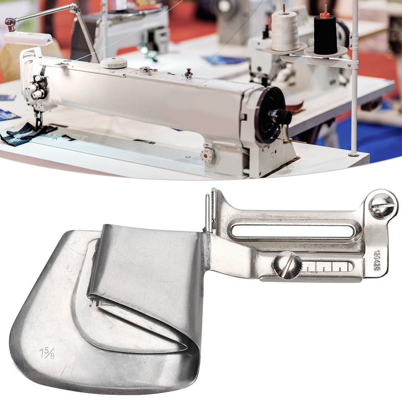 Sewing Machine Binder Lockstitch Presser Foot Hemmer Rolled Hem Binding