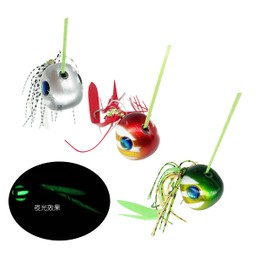 TOTOMOKA (TOTOMOKA) Sea Bream Lava Tairaba 3-Piece Set Multi-Color 40g 60g 80g 100g 120g 150g 180g 200g Free-Moving Night Glow Tairaba Tairabba Red Sea Bream (80g)