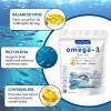 Gwynne Omega 4200mg 300 Cáps Bacalao Aguas Profundas Ártico Noruego