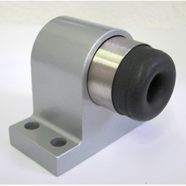 RSW -Door Stop 83029 Grey Door Stop Solid Cast Aluminium Floor Mounted Door Stop
