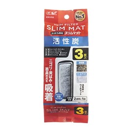 GEX AQUA FILTER ACTIVATED CARBON SLIM MATS 3 PACK N REPLACEMENT FILTER SLIM FILTER SLIM FILTER