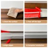 Thickened Stair Edge Trim - 4FT Rubber Stair Nosing, Non-Slip