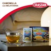 Crastan Camomilla Solubile con Melatonina, senza Zuccheri Aggiunti, 16 Bustine,