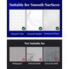 Kitsure Shower Caddy - 2 Pack Adhesive Shower Organizer, Rustproof