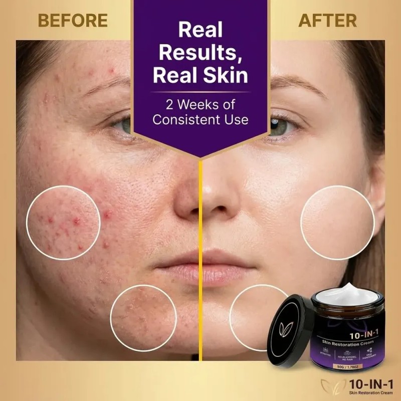 Biotin 10-in-1 Skin Restoration Cream, 2026 New