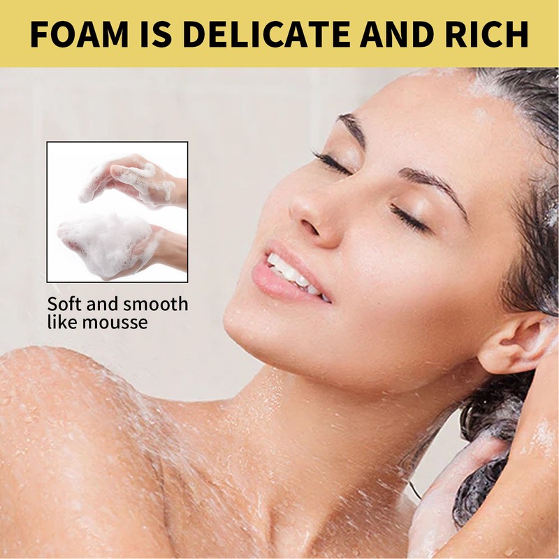 100ml Ginger Hair Regrowth Shampoo Dandruff Removal Itching Relief Deep