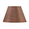 Aspen Creative 32087A, Hardback Empire Transitional Spider Shade, Gold Dark