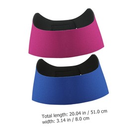 NOLITOY 2pcs Swim Headband Adult Nose Plugs for Swimming Swimming Devices Disposeable Bathing Ear Cover Goggles Buds Swimming Pool Headband Noise Water