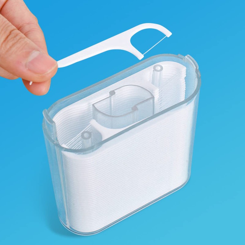 Automatic POP-UP Dental Floss Holder, Container for Floss Sticks, 238