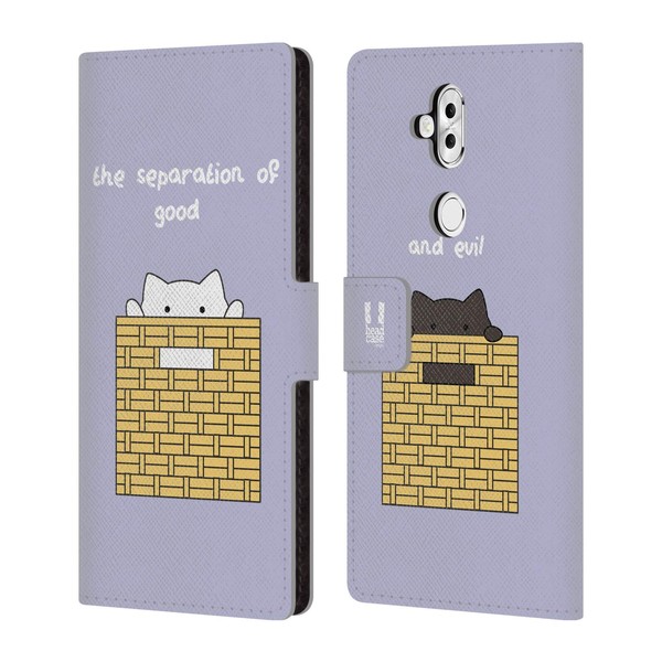Head Case Designs Good and Evil Ceiling Cat Vs Basement