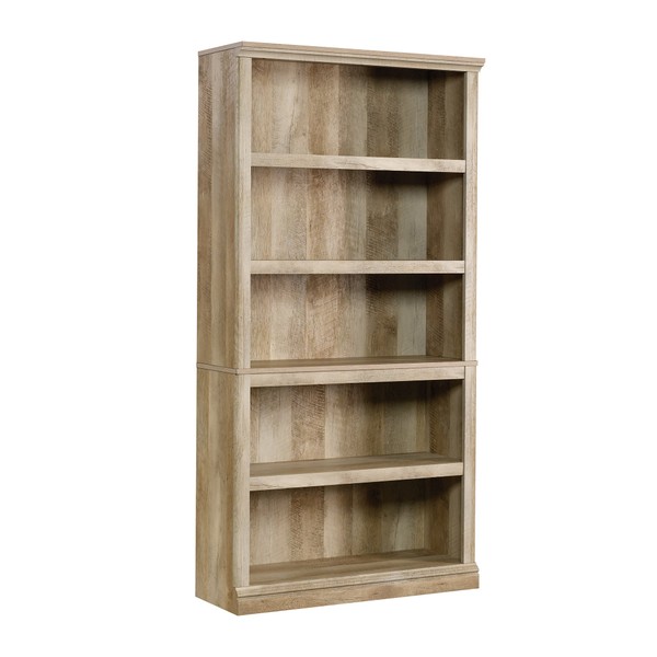 Sauder Select Collection 5-Shelf Bookcase, Lintel Oak finish