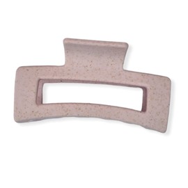 Women Large Hair claw clip in light pink matte colour hair clip for women barrettes