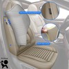 DISUTOGO Front Seat Covers for Ford Fusion 2010-2020: Leather Seat