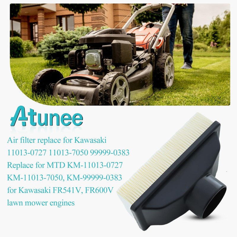 Atunee 2PCS Air Fil-ter for Kawasaki FR541V FR600V 4-Cycle Engines
