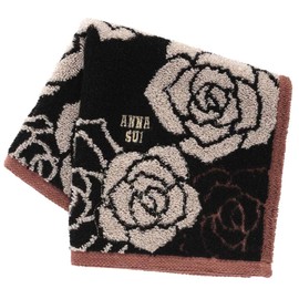 [ANNA SUI] Anna Sui 109307-0012-02 Large Towel Handkerchief 11.0 inches (28 cm), Rose (Beige), Women's, Hand Towel,, beige