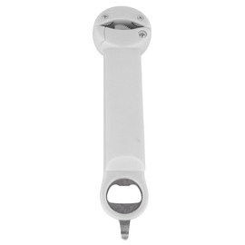Multifunctional Bottle Opener, Stainless Steel Adjustable Screwer 3 in 1 Multifunctional Retractable Jar Bottle Opener Tab Opener Auxiliary Bottle Opening Tool (Beige)