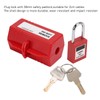 Plug Lock Box with Padlock 100?220V Electrical Plug Lockout Device