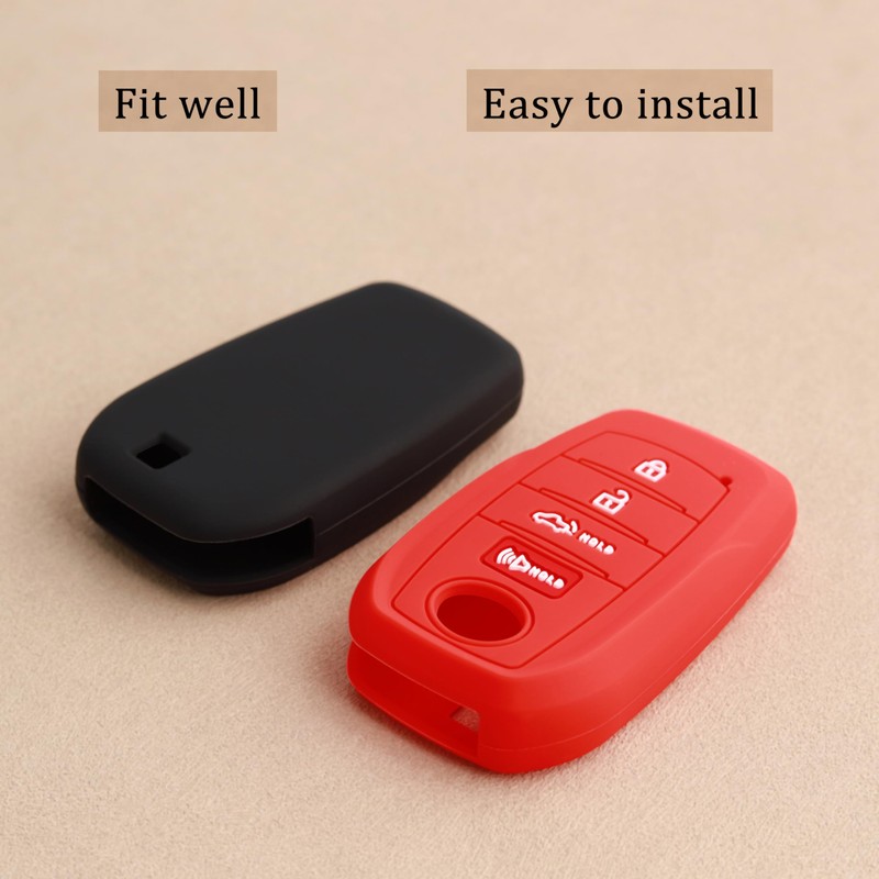 TANDRIVE Key Fob Cover for Toyota 2026 2025 2024 Tacoma
