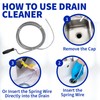 Measupro Metal Plumbers Snake for Drains, Sink, Pipe | 10