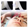 10 Cinta Micropore Para Extensión Pestañas 1x1 Sin Pelusa Blanco