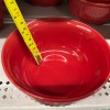 Royal Norfolk New 4pcs Royal Norfolk Ceramic Red Embossed 6"