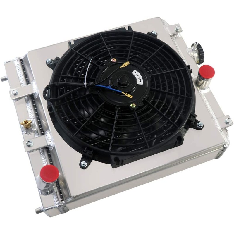 RADREPLA 2 Row Aluminum Radiator Compatible with 1992-2001 Acura Integra/Honda