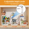 REALINN Under Sink Organizer, Height Adjustable Under Sink Organizers and