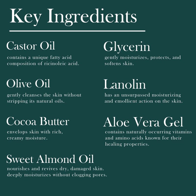 Palma Christi (Castor Oil) Natural Cleansing Bar Soap, 3 bar