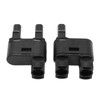 2PCS Solar PV Connector 2 to 1 Photovoltaic Crimp Connector