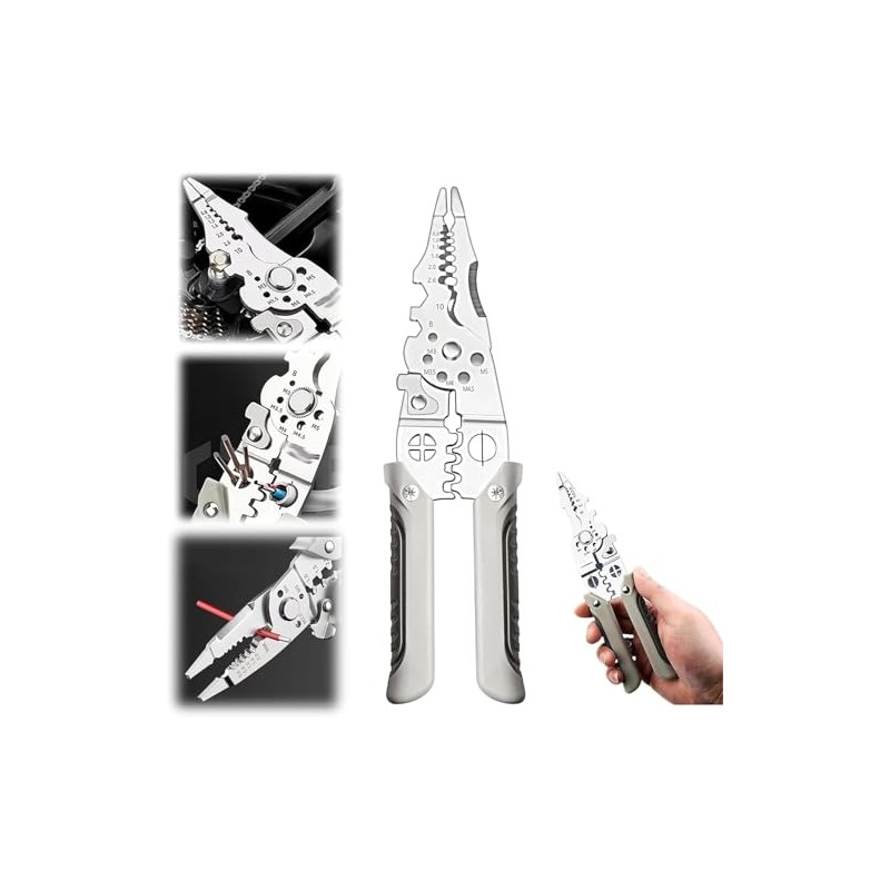 Shinsilu 27 in 1 Multifunctional Wire Stripper Crimper Cable Cutter