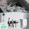 Bensbl Hair Tool Organizer Wall Mount – Aluminum Hair Dryer