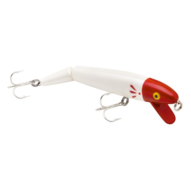 Cotton Cordell CJ928 Jointed Fin, White/Red Head, 5", 5/8 oz
