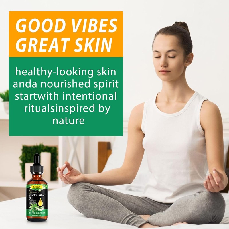 Jamaican Black Castor Oil - 100% Pure and Organic, Cold