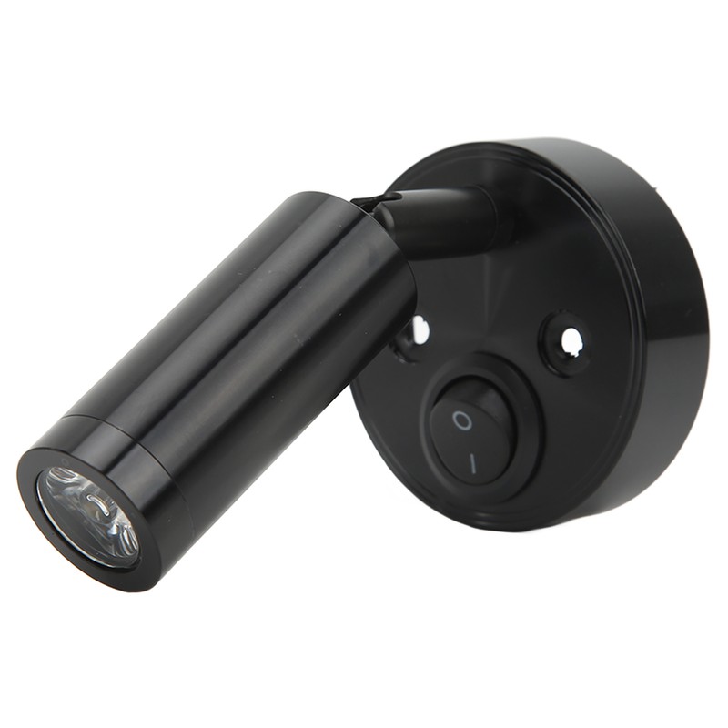 RV Bedside Reading Light Rotatable Wall Mount LED Spot Reading