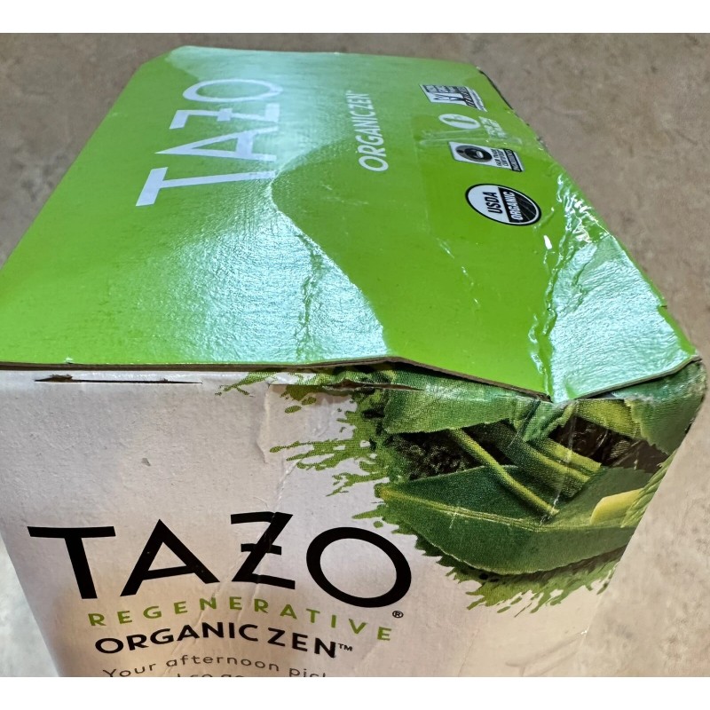 Tazo New TAZO Tea Bag Regenerative Organic Zen 36 Count