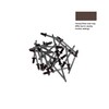 EAGLE 1: Stainless steel Rivets 1/8" x 1/4" (#43) (100, Cocoa Brown)