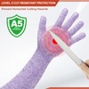 MECCANIXITY Cut Resistant Sleeves with Gloves, 42cm Arm Protection Sleeve