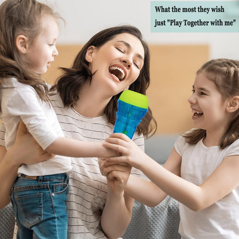 Echo Microphone Children's Toy Microphone with Echo Effect 9.5 x