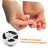 PACKOVE Nail Polish Remover Pads Gentle Moisturizing Travel Wipes for