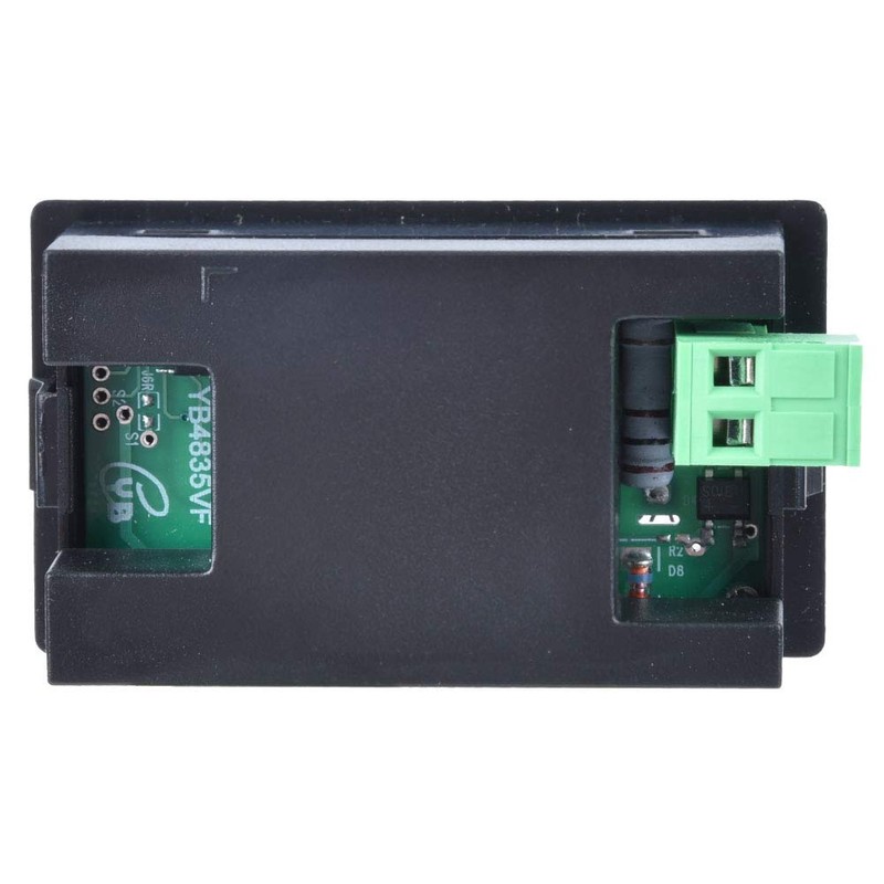 Generator Dual Display LED Digital AC Voltmeter Frequency Meter Test