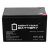 ML12-12 - 12V 12AH F2 SLA AGM DEEP-Cycle Rechargeable Battery